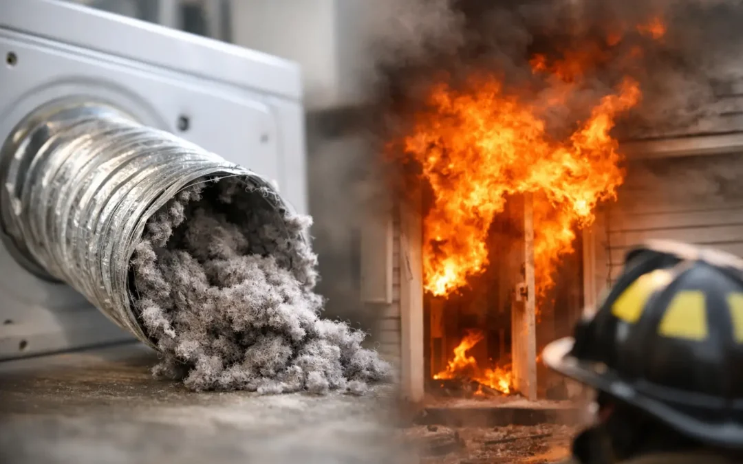 Can Clogged Dryer Vent Cause Fire?