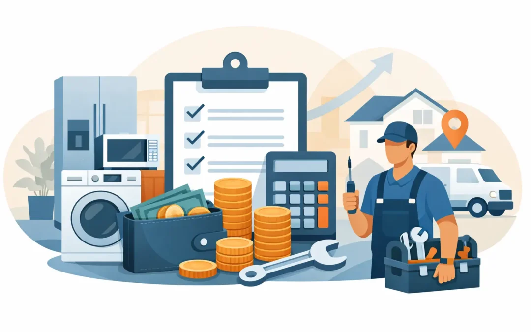 Cost of Appliance Repair Service Call