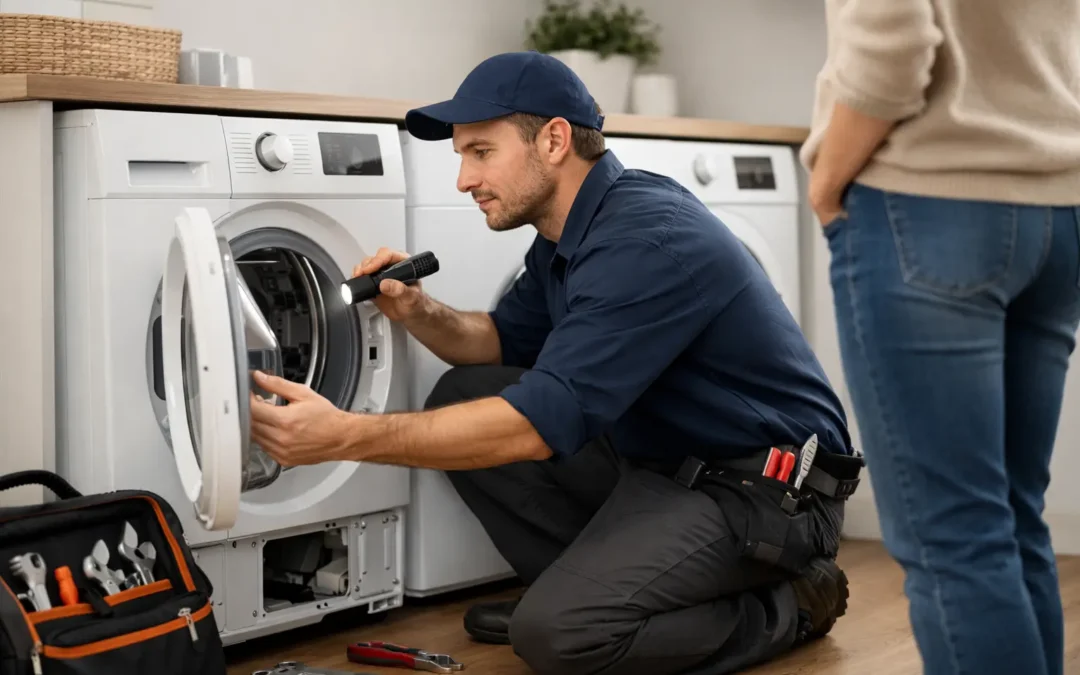 Washer Repairman: When to Call a Pro
